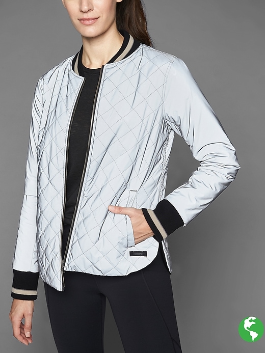 Athleta Reversible Flash Jacket Black