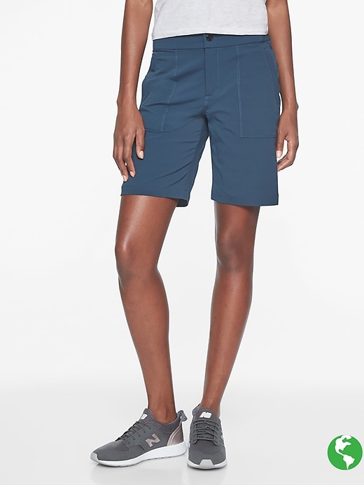 Athleta Trekkie Bermuda 2.0 Constellation Blue