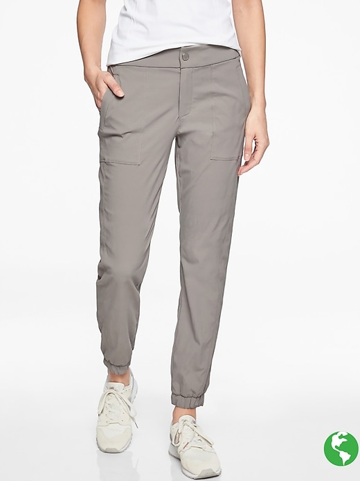 Athleta Trekkie Jogger 2.0 Silver Grey