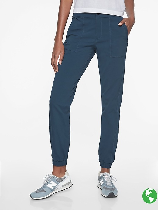 Athleta Trekkie Jogger 2.0 Constellation Blue