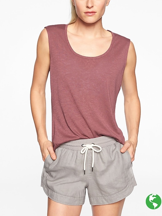 Athleta Breezy Muscle Crushed Berry