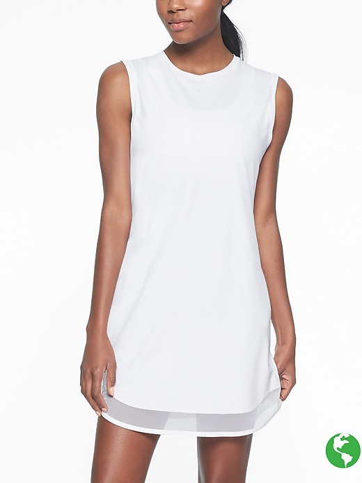 Athleta Sunlover Upf Dress Bright White