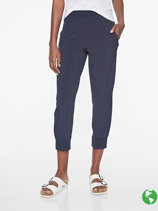 Athleta Soho Cropped Jogger Navy
