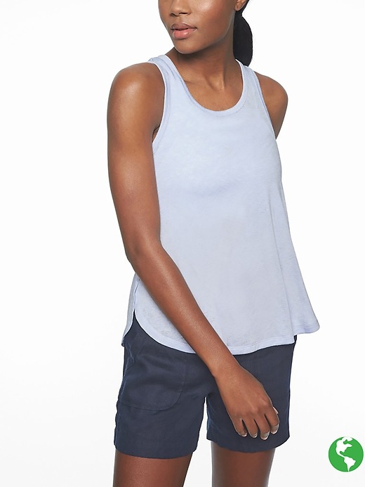 Athleta Breezy Racerback Merry Peri
