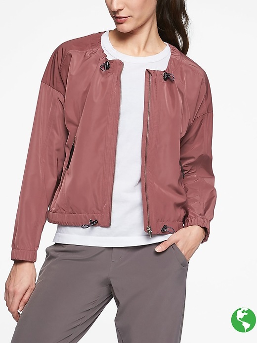 Athleta Chill Bomber Crushed Berry