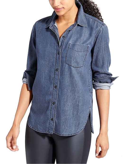View large product image 1 of 3. Bootjack Chambray Shirt