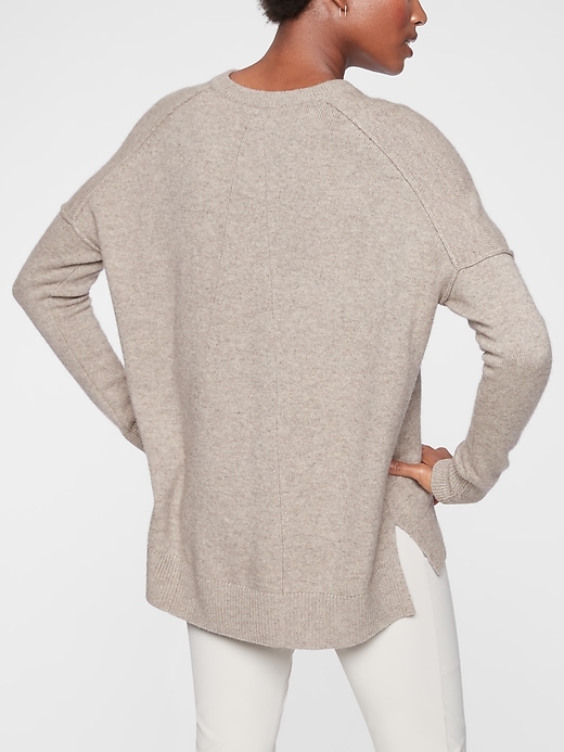Image number 2 showing, Perspective Wool Cashmere Crew