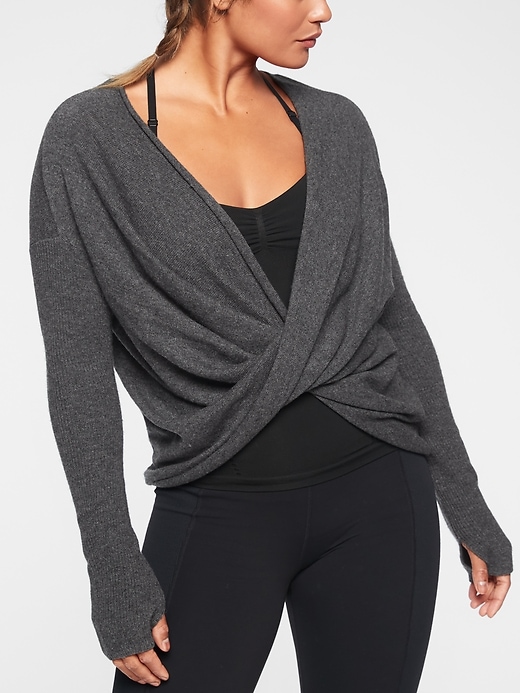 Finale Wool Cashmere Convertible Sweater Athleta