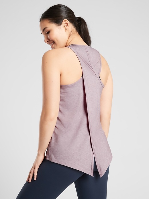 Essence Tie Back Tank Athleta