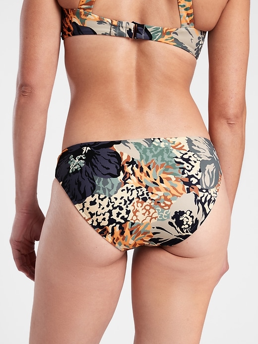 Athleta Clean Medium Printed Bikini Bottom