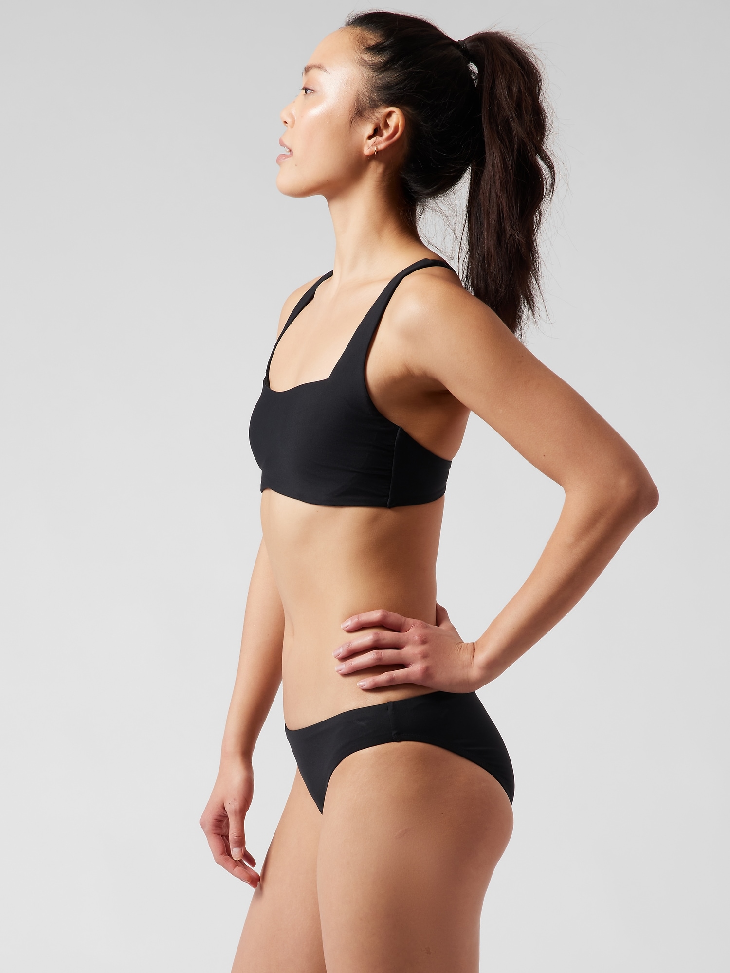 Square Neck Bra Cup Bikini Top Athleta