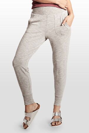 woman wearing restore pants