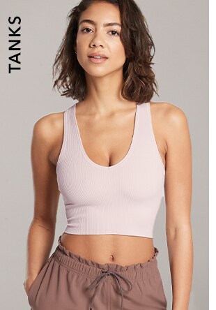 midriff workout tops