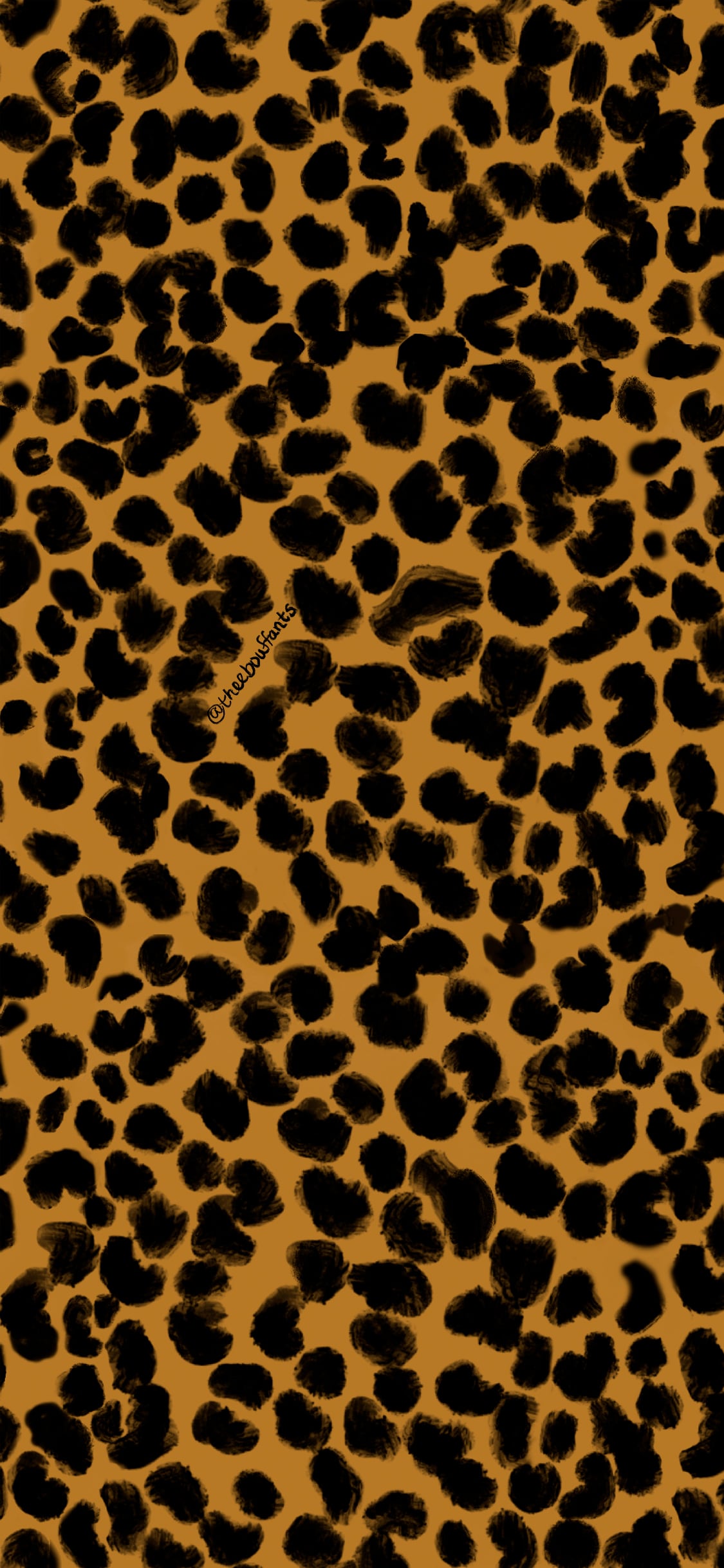 mobile background leopard