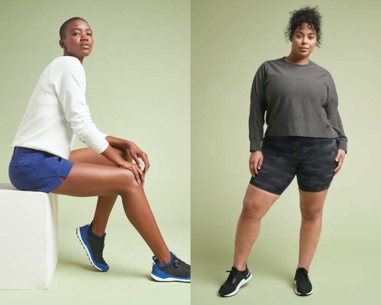 athleta yoga shorts