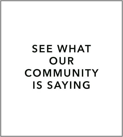 see what our community is saying