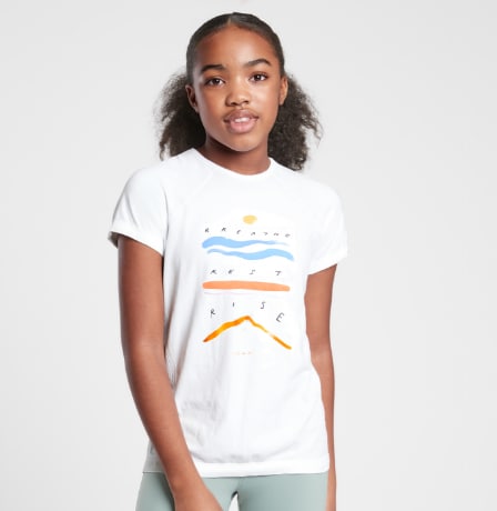 Athleta Girl Daily Graphic Artist Tee
