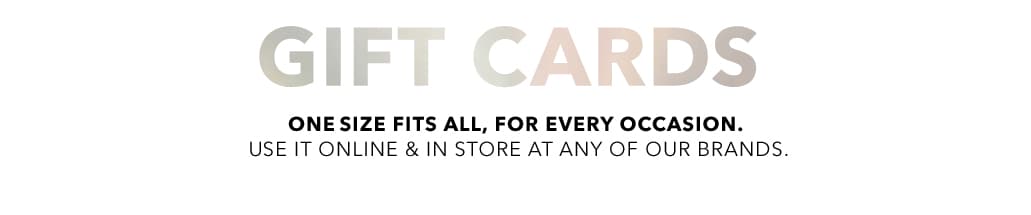 Gift Cards