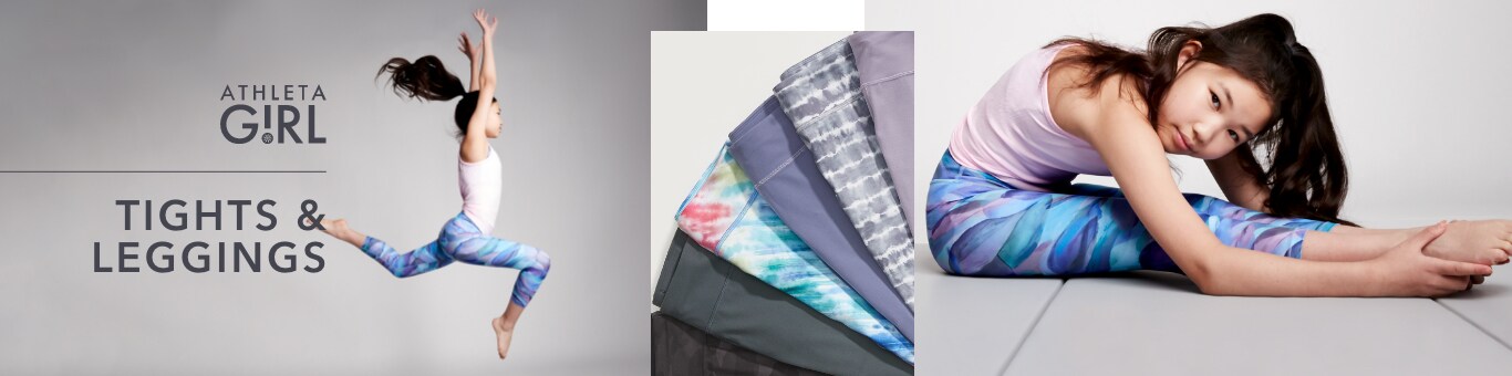 Athleta Girl Campaign: Tights and leggings