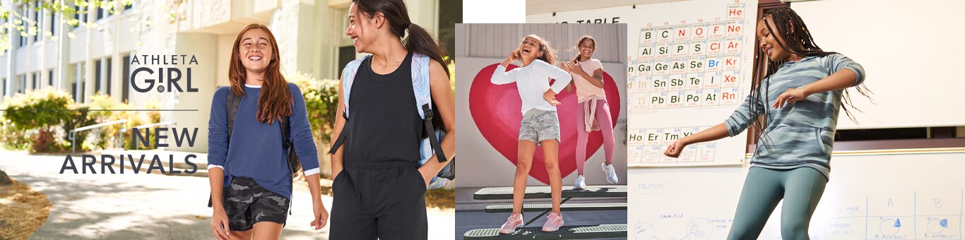 Campaign: Athleta Girl New Arrivals