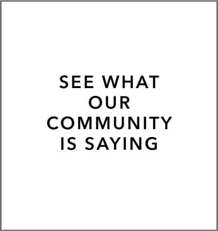 See what our community is saying