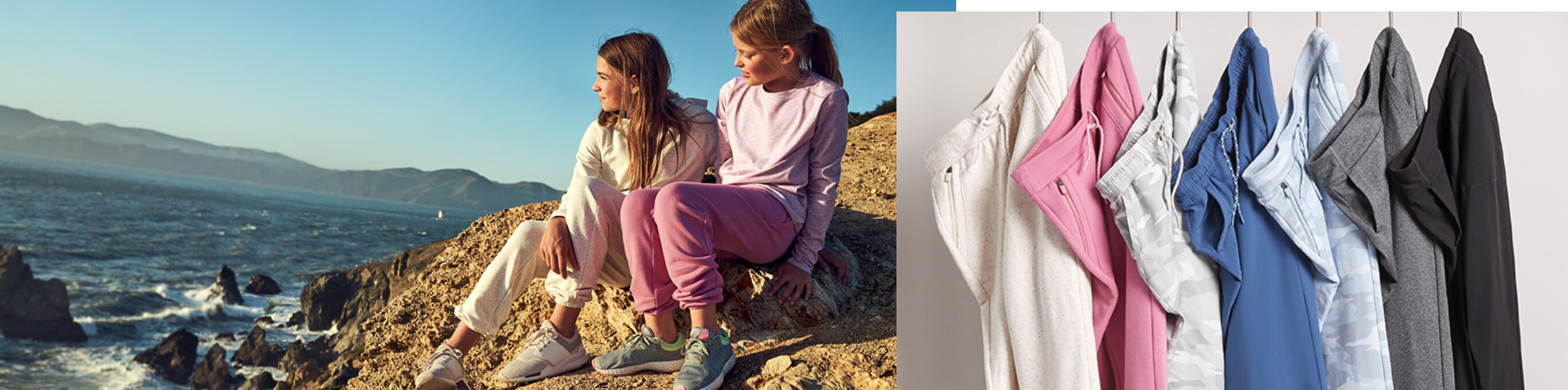 Campaign: Athleta Girl joggers and sweatpants