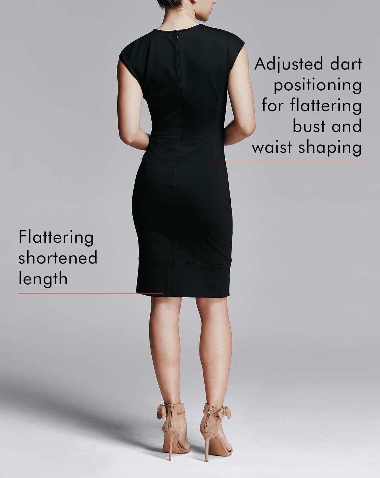 petite's dresses side