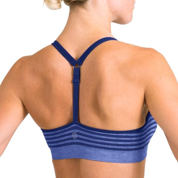 Up-Tempo Stripe Seamless Bra