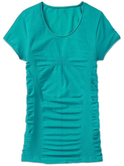 1 of 8 showing, with the color Fiji Green of product Breathe Tee
