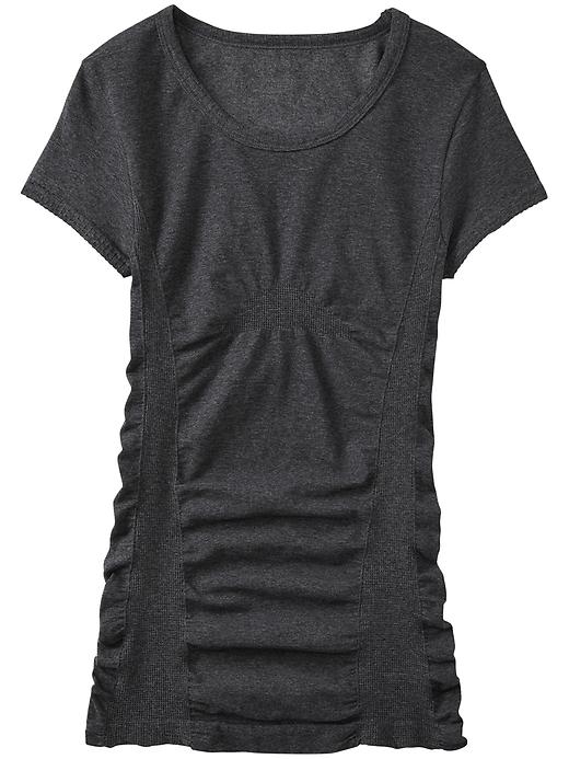 1 of 8 showing, with the color Charcoal Grey Heather of product Breathe Tee