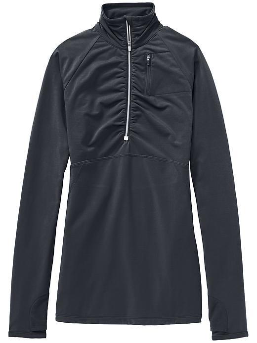 1 of 8 showing, with the color Flint Grey of product Alacrity Half Zip