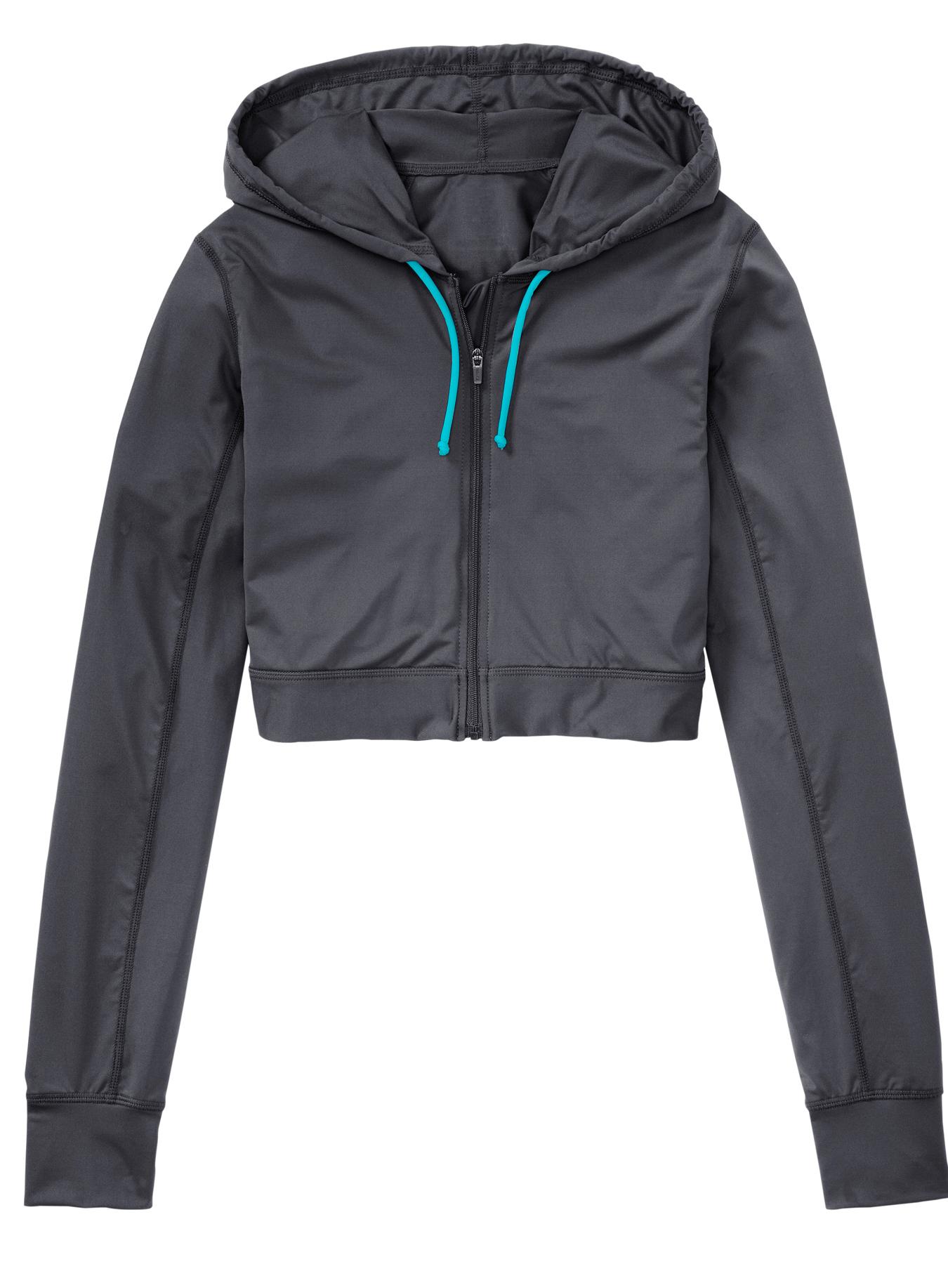 Full Zip Crop Top Athleta