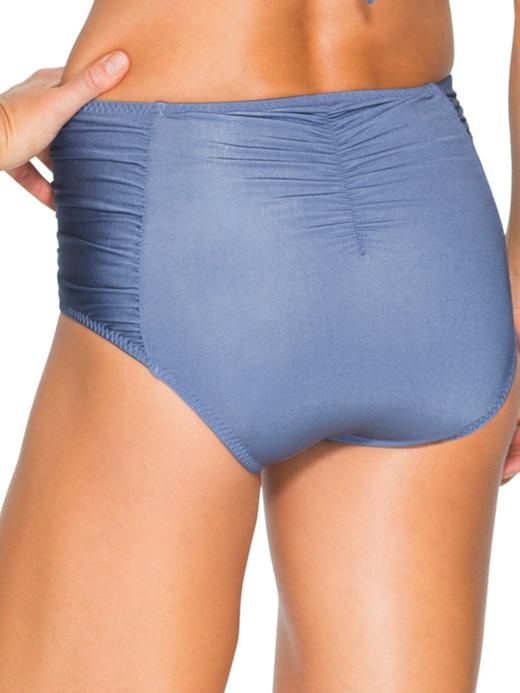 2 of 8 showing, with the color Storm Blue of product AquaLuxe High Waisted Bottom