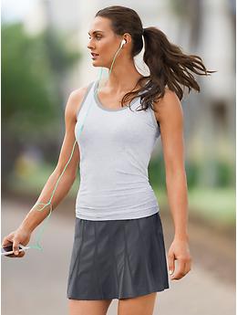 Buy Women's Gym Dri-fit Athleta Skorts With Underwear Covered (White,  Medium) Online at desertcartSeychelles