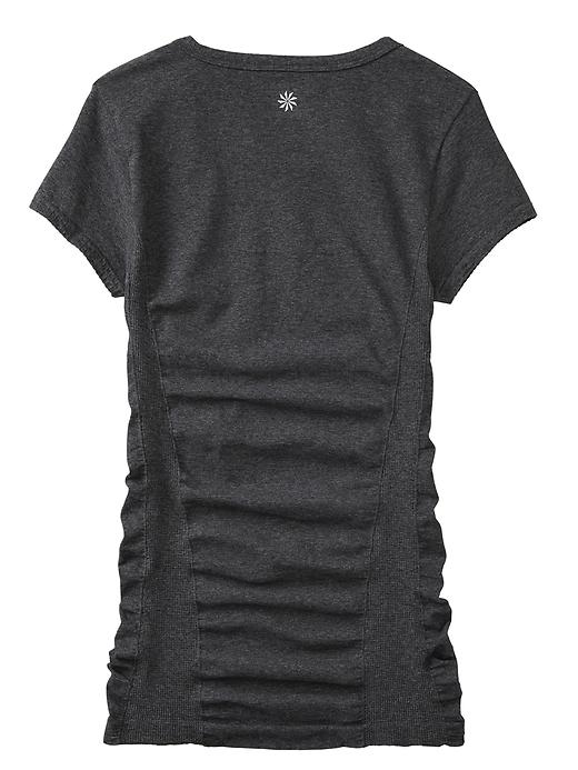 2 of 8 showing, with the color Charcoal Grey Heather of product Breathe Tee