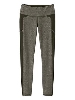 Athleta Gray Criss Cross Drifter Tight Mid-Rise Leggings Small - $22 - From  MyRandom