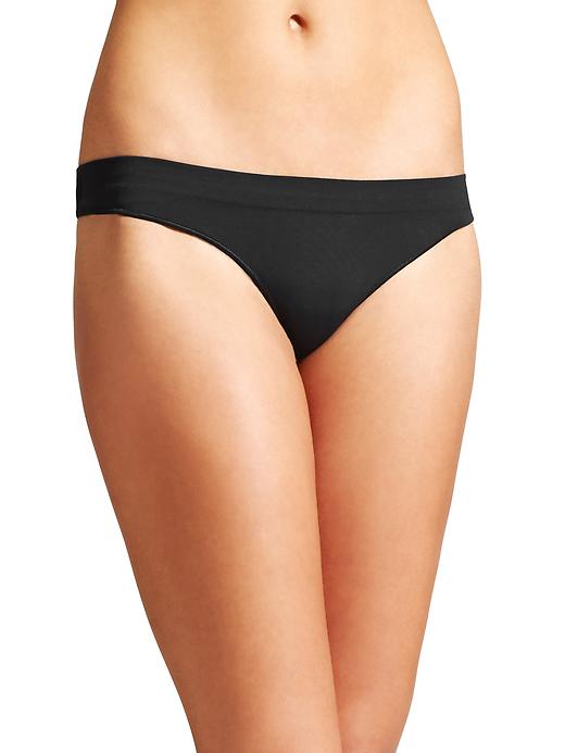 1 of 8 showing, with the color Black of product Free To Breathe Thong