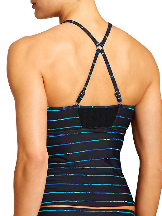 mesh tankini top