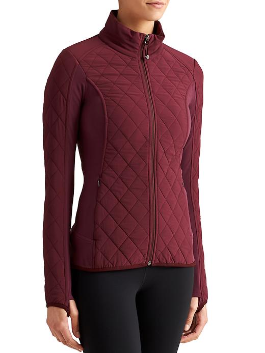 1 of 8 showing, with the color Chianti of product Upside Jacket