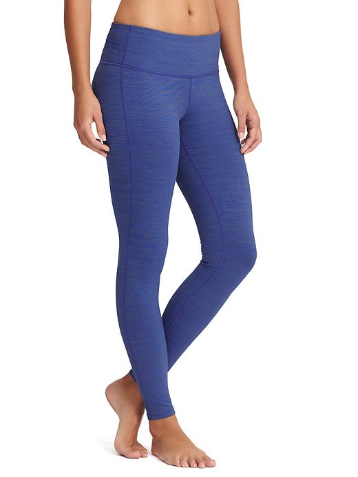 1 of 8 showing, with the color Navy of product High Rise Chaturanga™ Tight Spacedye