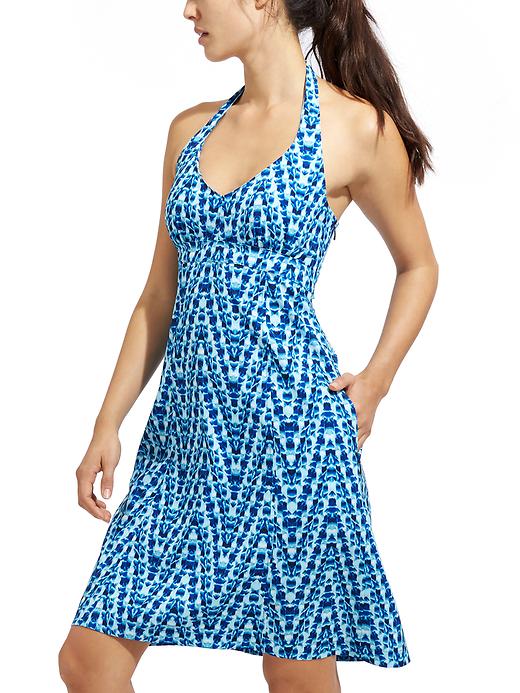 1 of 8 showing, with the color Bora Bora Blue of product Tie Dye Pack Everywhere Dress 2