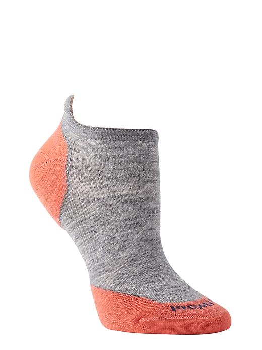View large product image 1 of 1. PhD Run Light Elite Micro Socks by Smartwool&#174