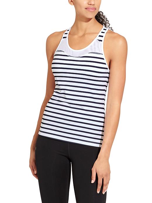 View large product image 1 of 2. Hyper Stripe Spiral Tank