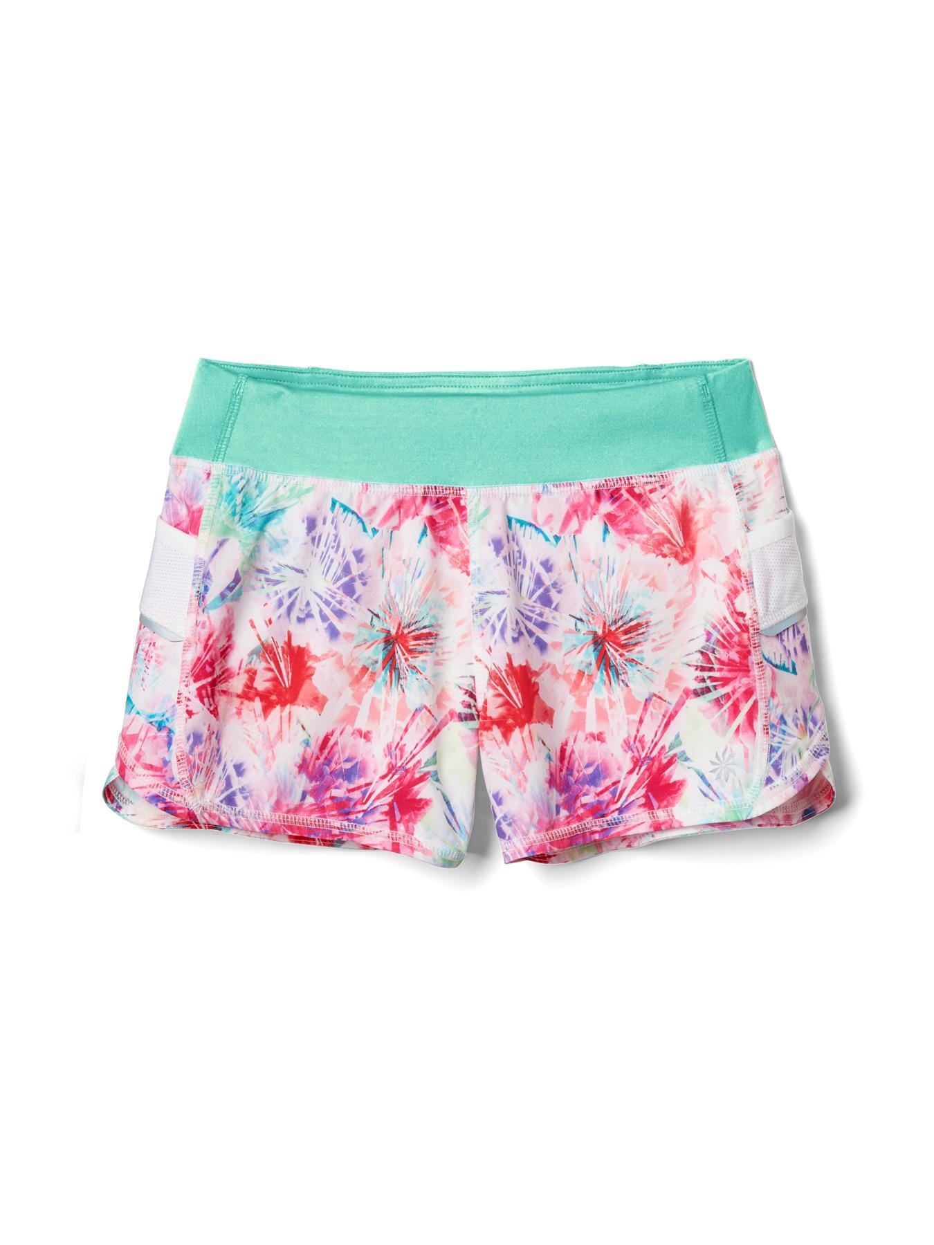 NWOT Athleta Girl Printed top Record Breaker Shorts 2.0