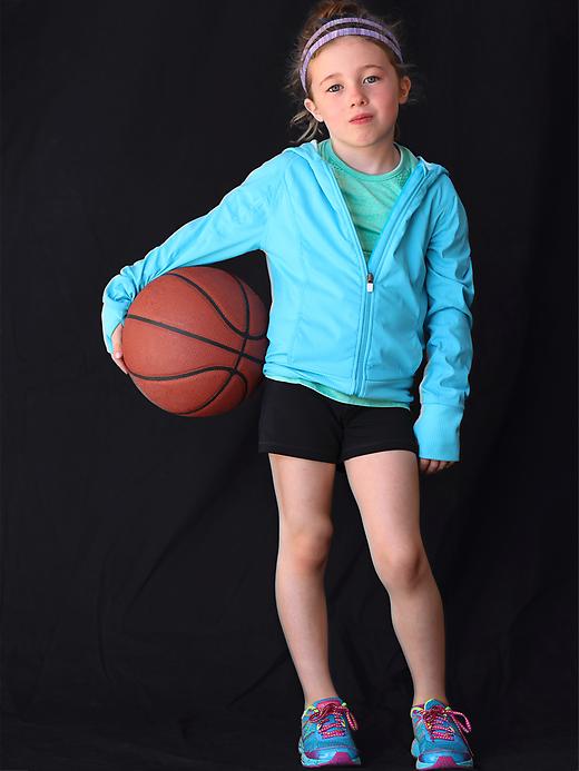 2 of 8 showing, with the color Black of product Athleta Girl Chit Chat Shortie