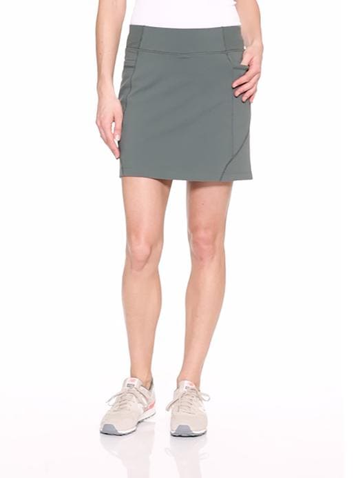 2 of 8 showing, with the color Jasper Green of product Excursion Skort