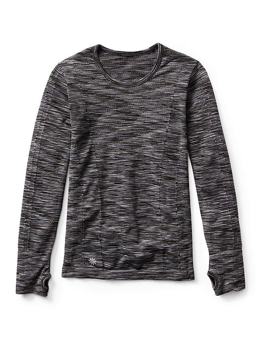 View large product image 1 of 2. Athleta Girl Spacedye Tracker Long Sleeve