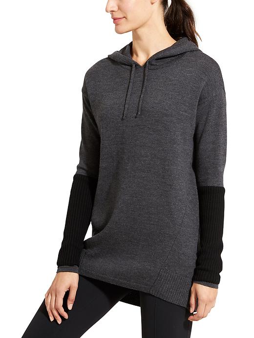 View large product image 1 of 2. Merino Nopa Hooded Sweater