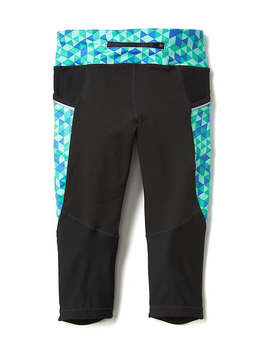 View large product image 2 of 2. Athleta Girl Icy Geo Be Bold Knicker