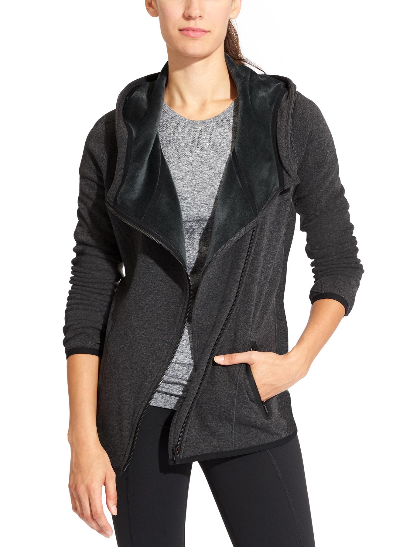 Athleta cozy karma online asym hoodie